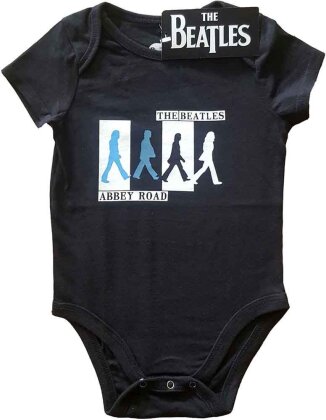 The Beatles Kids Baby Grow - Abbey Road Colours Crossing