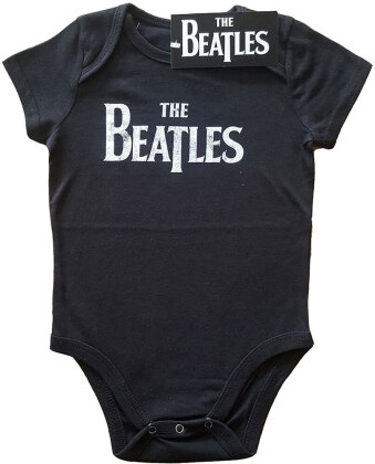 The Beatles Kids Baby Grow - Drop T Logo