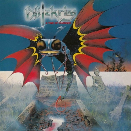 Blitzkrieg (UK) - A Time Of Changes (2021 Reissue, + Bonus EP, High Roller Records, 2 LPs)