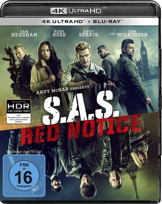 S.A.S. Red Notice (2021) (4K Ultra HD + Blu-ray)