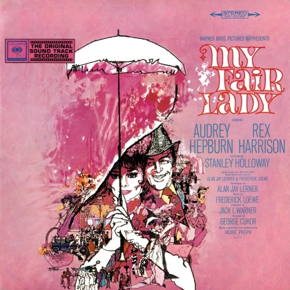 Julie Andrews & Rex Harrison - My Fair Lady - OST (Music On Vinyl, 2021 Reissue, Limited Edition, Purple Swirled Vinyl, 2 LPs)