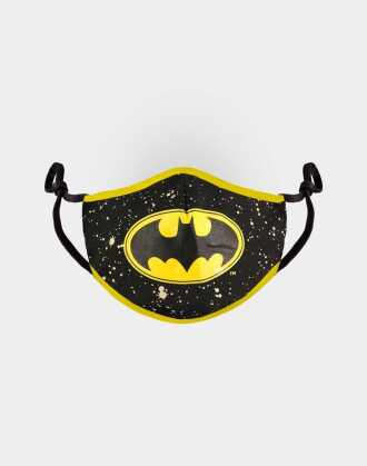 DC Comics: Batman - Adjustable Shaped Black Face Mask (Mascherina Protettiva)