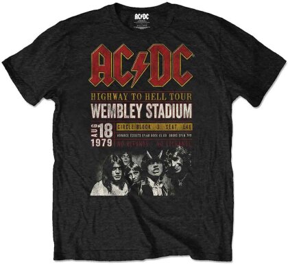 AC/DC Unisex Eco-Tee - Wembley '79