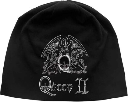 Queen Unisex Beanie Hat - Queen II Crest