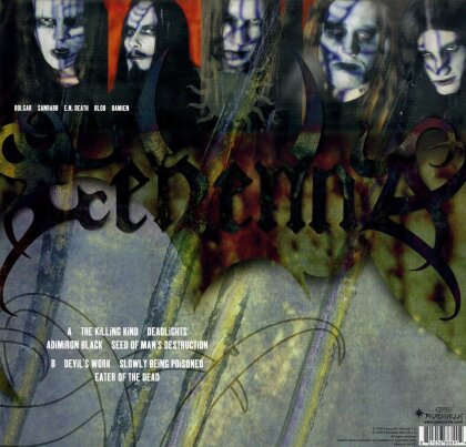 Gehenna - Admiron Black (2021 Reissue, Peaceville, LP)