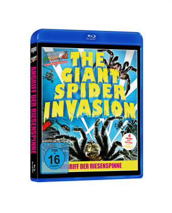 The Giant Spider Invasion - Angriff der Riesenspinne (1975) (SchleFaZ - Die schlechtesten Filme aller Zeiten, Edizione Limitata, Blu-ray + DVD + CD)