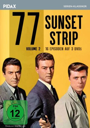 77 Sunset Strip - Vol. 2 (Pidax Serien-Klassiker, s/w, 3 DVDs)
