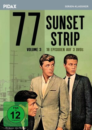 77 Sunset Strip - Vol. 3 (Pidax Serien-Klassiker, 3 DVDs)