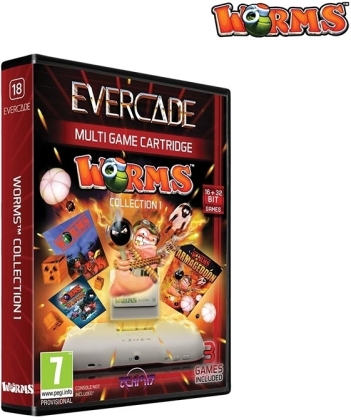Blaze Evercade Worms Cartridge 1