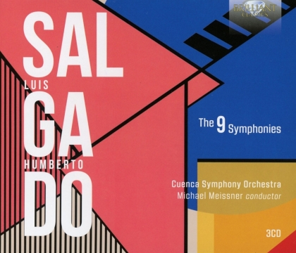 Micha Meissner, Cuenca Symphony Orchestra & Luis Humberto Salgado - Salgado:The 9 Symphonies (3 CDs)