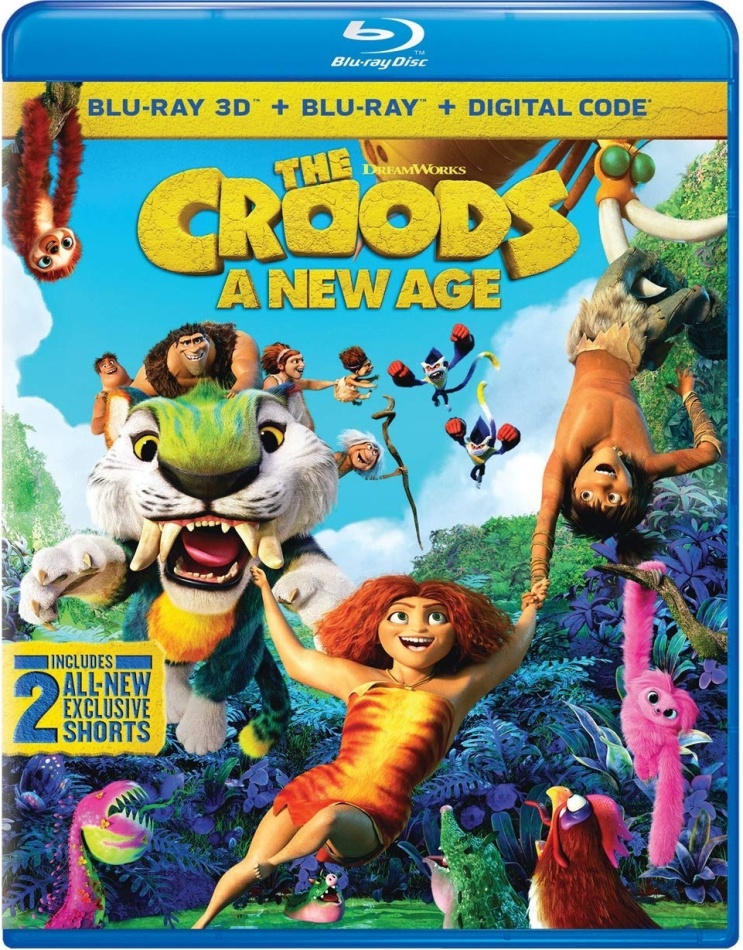 The Croods 2 - New Age (2020) (Blu-ray 3D + Blu-ray)
