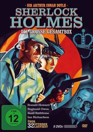 Sherlock Holmes - Die grosse Gesamtbox (9 DVDs)