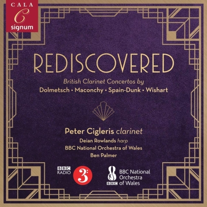 Ben Palmer, Peter Cigleris & BBC National Orchestra Of Wales - Rediscovered