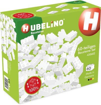 Hubelino Bausteine: Bausteine Set - weiss