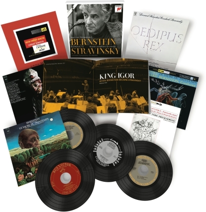 Leonard Bernstein (1918-1990) & Igor Strawinsky (1882-1971) - Bernstein Conducts Stravinsky (6 CDs)