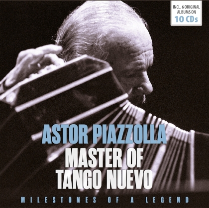 Astor Piazzolla (1921-1992) - Master Of The Bandoneon (Documents, 10 CDs)