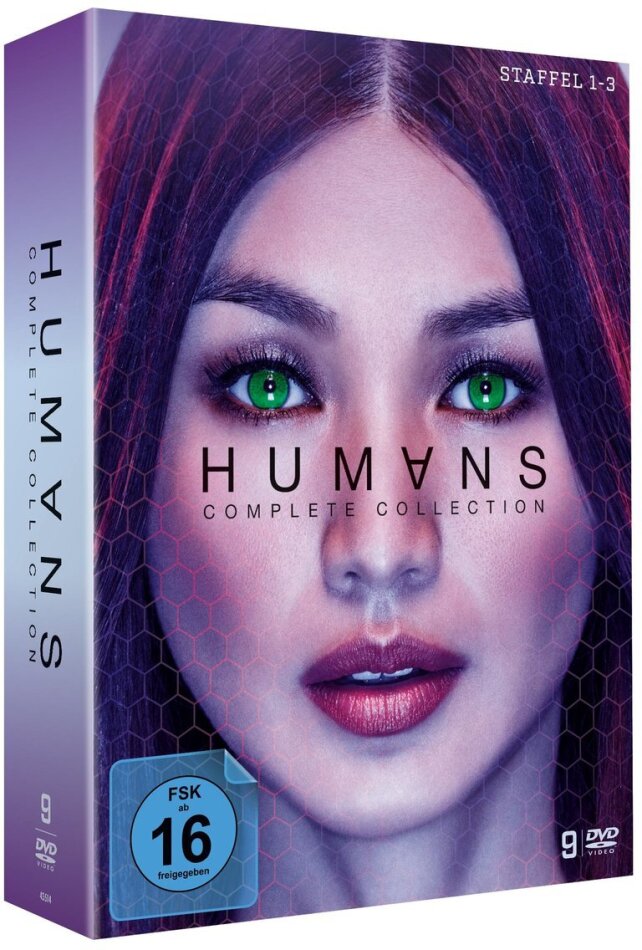 Humans - Complete Collection - Staffel 1-3 (9 DVDs)