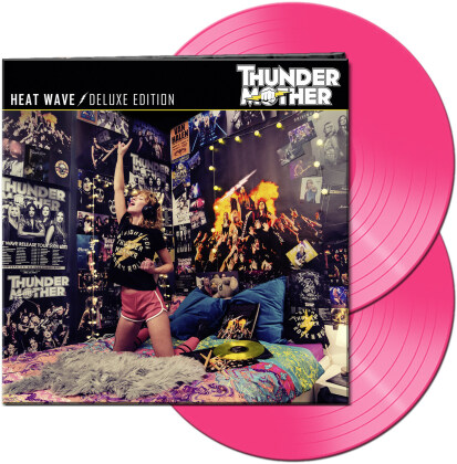 Thundermother - Heat Wave (2021 Reissue, Limited Gatefold, AFM Records, Deluxe Edition, Pink Vinyl, 2 LPs)