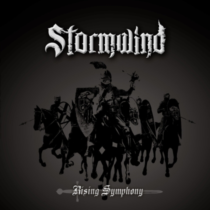 Stormwind - Rising Symphony (2021 Reissue, Black Lodge Records, Marble Silver/White/Black Vinyl, LP)