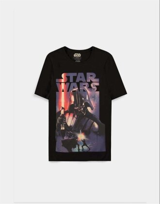 Star Wars - Darth Vader Poster - Men's Short Sleeved T-shirt - Grösse XXL