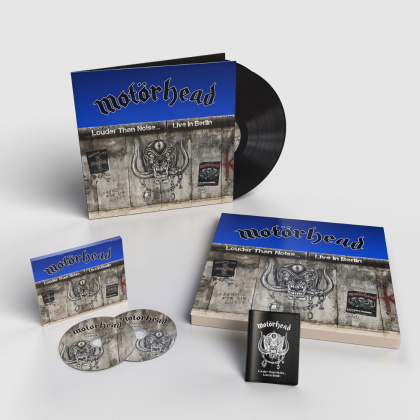 Motörhead - Louder Than Noise - Live in Berlin (Limited, 2 LPs + DVD + CD)