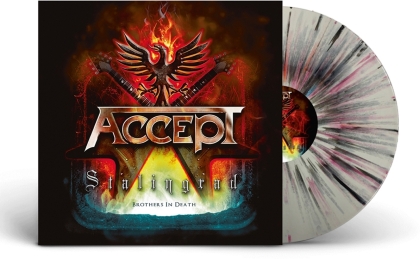 Accept - Stalingrad (2021 Reissue, White/Black/Red Splatter Vinyl, 2 LPs)