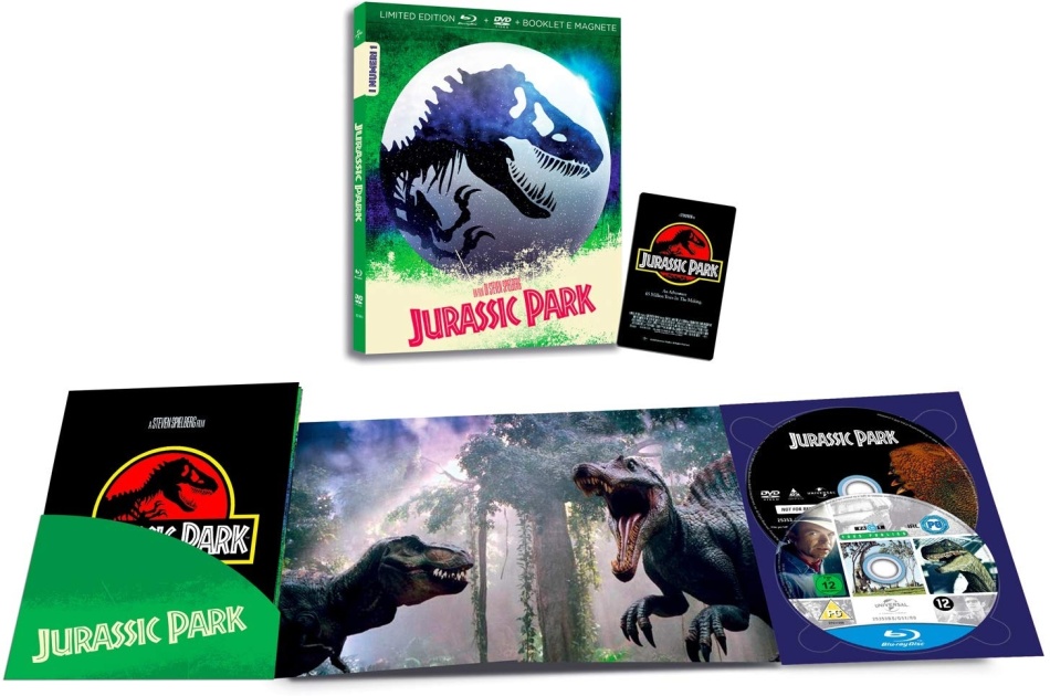 Jurassic Park (1993) (I Numeri 1, Limited Edition, Blu-ray + DVD)