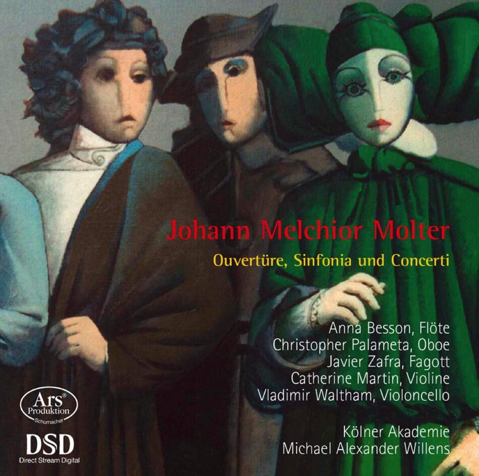 Johann Melchior Molter (1696-1765), Michael Alexander Willens & Kölner Akademie - Ouvertüre, Sonfonia und Concerti - Forgotten Treasures Vol.12 (Hybrid SACD)