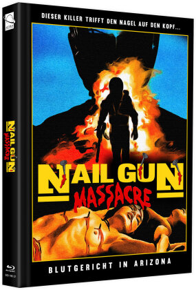 Nail Gun Massacre (1985) (Cover D, Limited Edition, Mediabook, 2 Blu-rays)