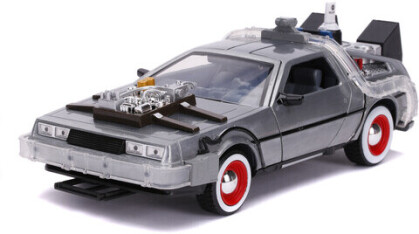 1:24 Back To The Future 3 Time Machine W/ Lights