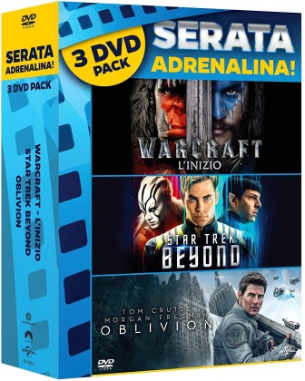 Warcraft - L'inizio / Star Trek Beyond / Oblivion - Triple Pack (3 DVD)