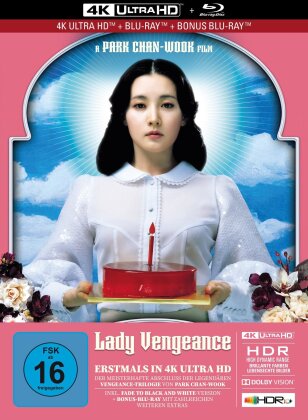 Lady Vengeance (2005) (Limited Collector's Edition, Mediabook, 4K Ultra HD + 2 Blu-rays)