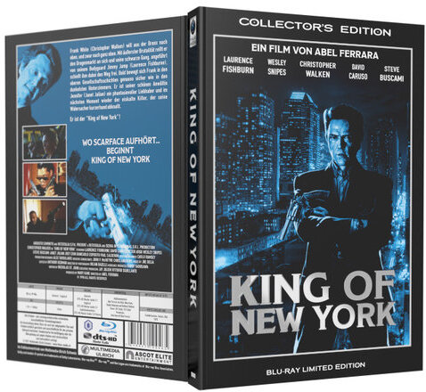 King of New York (1990) (Grosse Hartbox, Édition Collector Limitée)