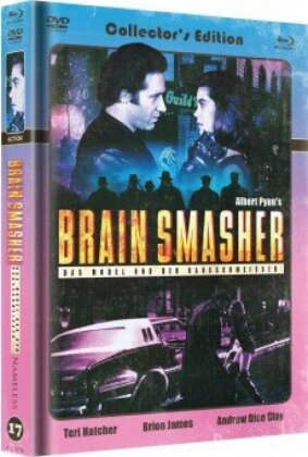 Brain Smasher (1993) (Cover C, Édition Collector, Édition Limitée, Mediabook, Blu-ray + DVD)