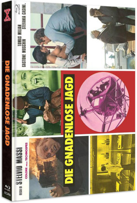 Die gnadenlose Jagd (1974) (Cover C, Eurocult Collection, Limited Edition, Mediabook, Uncut, Blu-ray + DVD)