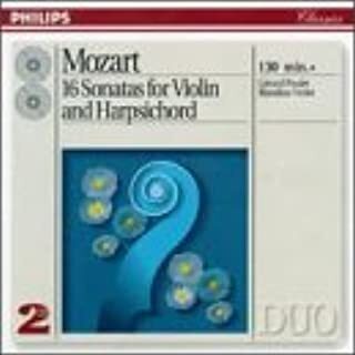 Wolfgang Amadeus Mozart (1756-1791), Gérard Poulet & Blandine Verlet - 16 Sonatas For Violin & Harpsichord (2 CDs)