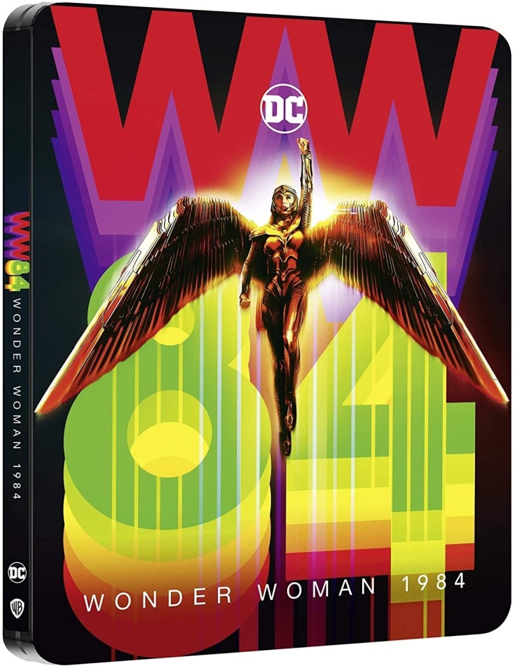 Wonder Woman 1984 (2020) (Steelbook, 4K Ultra HD + Blu-ray)