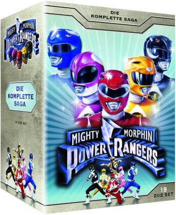 Mighty Morphin Power Rangers - Die komplette Saga - Staffel 1-3 (19 DVDs)