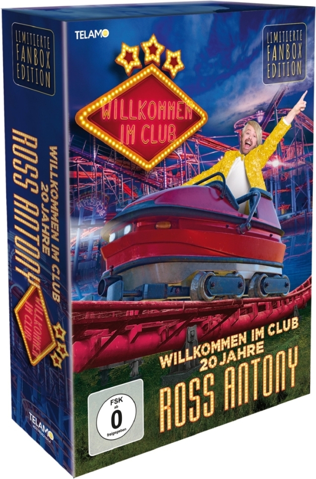Ross Antony - Willkommen im Club - 20 Jahre (Limitierte Fanbox, 2 CDs + DVD)