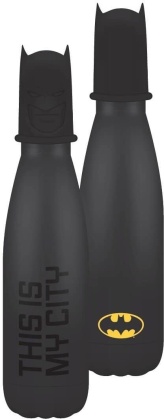 DC Comics: Batman - Water Bottle (Metal) 3D Lid