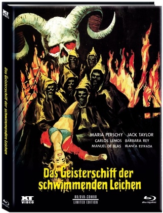 Das Geisterschiff der schwimmenden Leichen (1974) (Cover B, Limited Edition, Mediabook, Blu-ray + DVD)