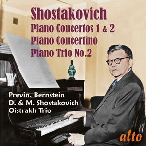 André Previn (*1929), Leonard Bernstein (1918-1990), Dimitri Schostakowitsch (1906-1975) & New York Philharmonic - Piano Concertos 1 & 2 - Concertino for Two Pianos