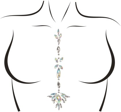 Jade body jewels sticker - Grösse Onesize