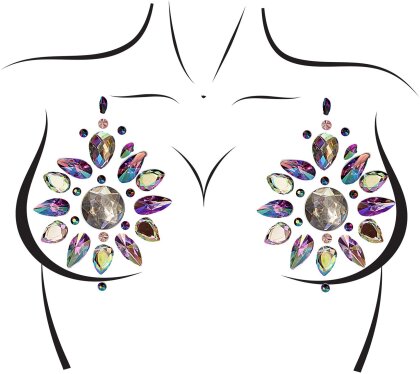 Cressida Nipple Jewels Sticker - Taille Onesize