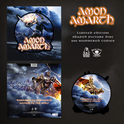 Amon Amarth - Warriors Of The North (Shaped Picture Disc, LP)