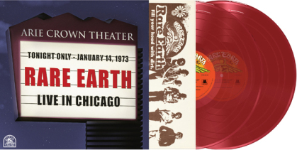 Rare Earth - Live In Chicago (2021 Reissue, Culture Factory, Red Translucent Vinyl, LP)
