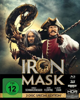 Iron Mask (2019) (Mediabook, Edizione Speciale, 4K Ultra HD + Blu-ray 3D + Blu-ray)