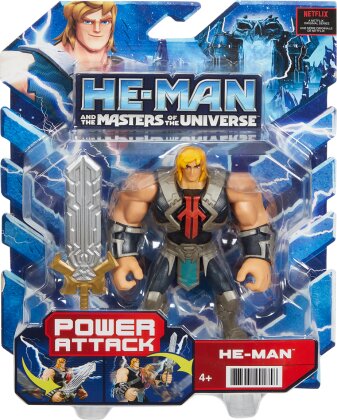 He-Man and the MotU He-Man - Actionfigur 14 cm, Angriffs-