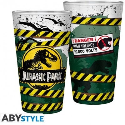 Jurassic Park: Danger High Voltage - Trinkglas