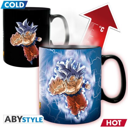 ABYstyle - Dragon Ball Super Goku VS Jiren Thermoeffekt Tasse